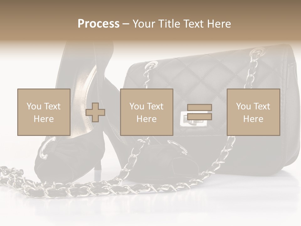 White Leg Heels PowerPoint Template