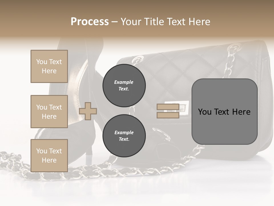 White Leg Heels PowerPoint Template