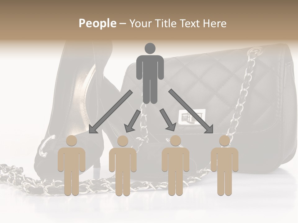 White Leg Heels PowerPoint Template