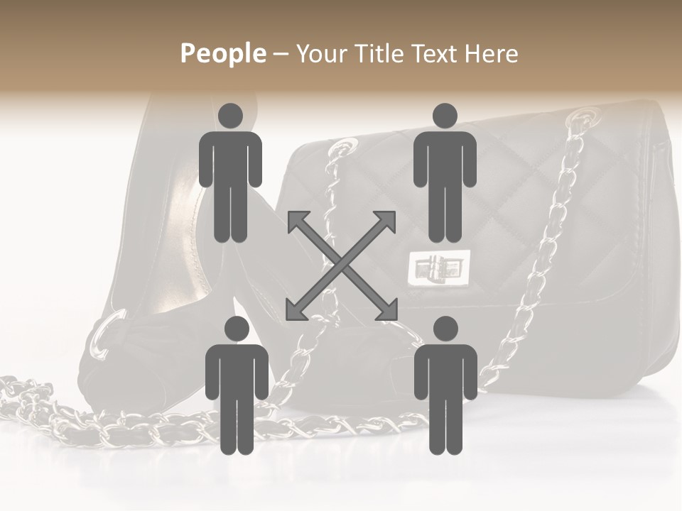 White Leg Heels PowerPoint Template