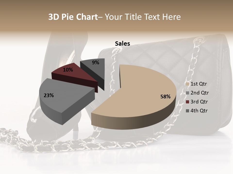 White Leg Heels PowerPoint Template