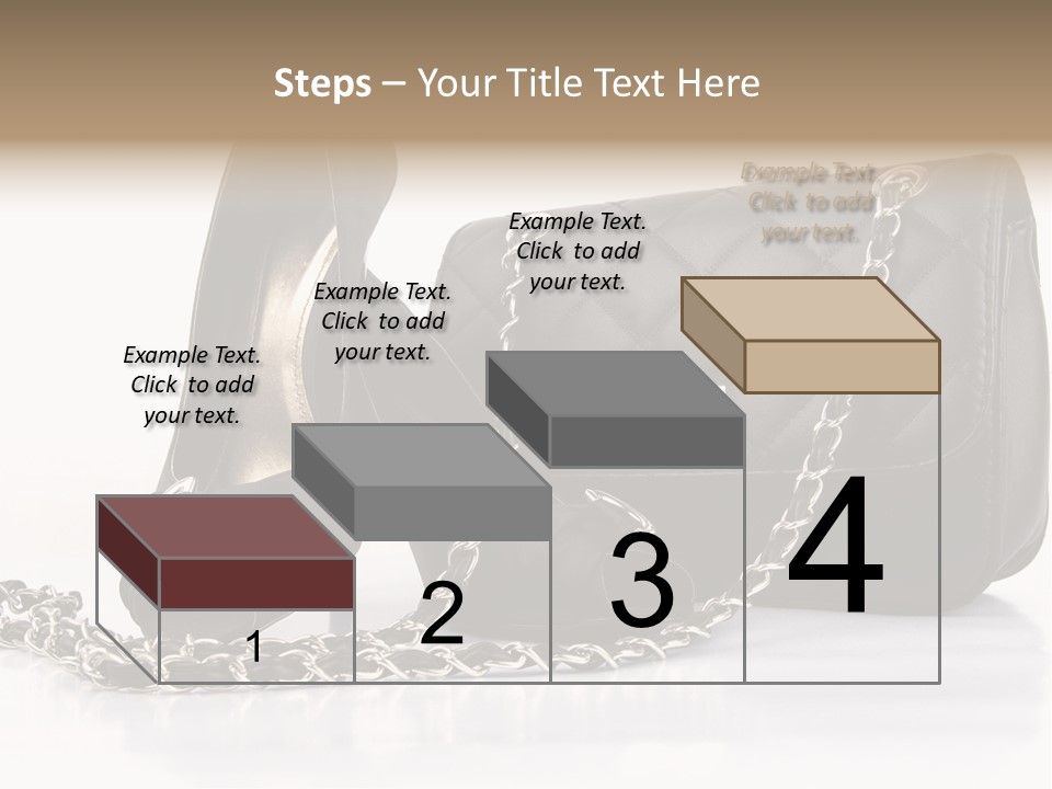 White Leg Heels PowerPoint Template