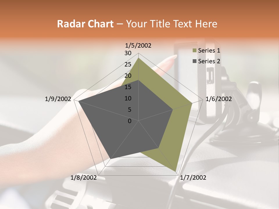 Positioning Drive Destination PowerPoint Template