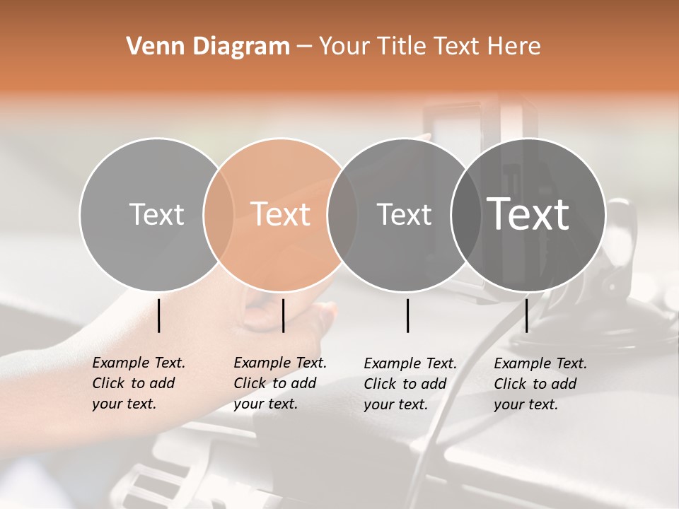 Positioning Drive Destination PowerPoint Template