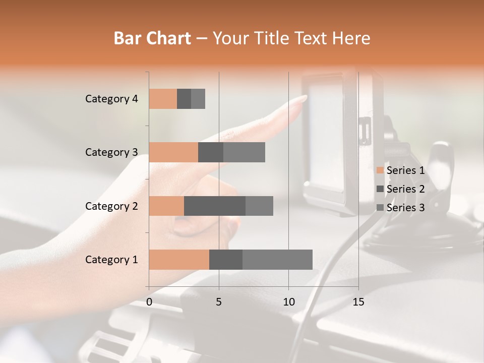 Positioning Drive Destination PowerPoint Template