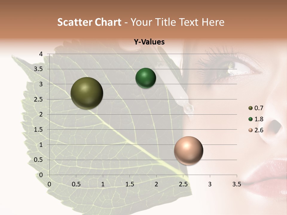 Young Beauty Healthy PowerPoint Template