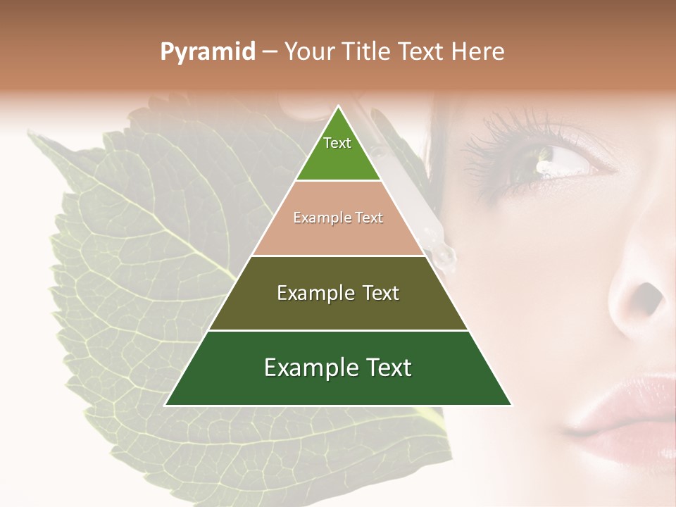 Young Beauty Healthy PowerPoint Template