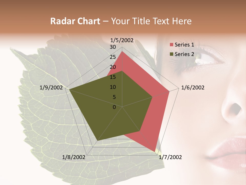 Young Beauty Healthy PowerPoint Template