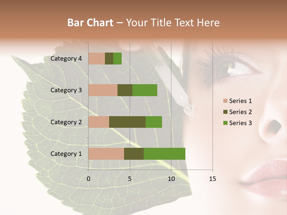 Young Beauty Healthy PowerPoint Template