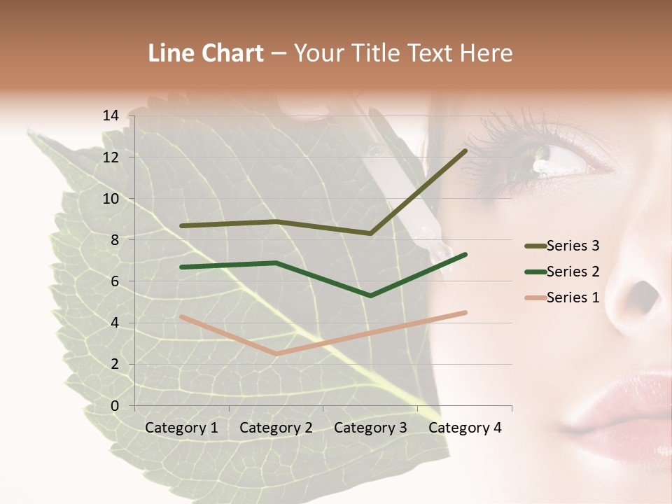 Young Beauty Healthy PowerPoint Template