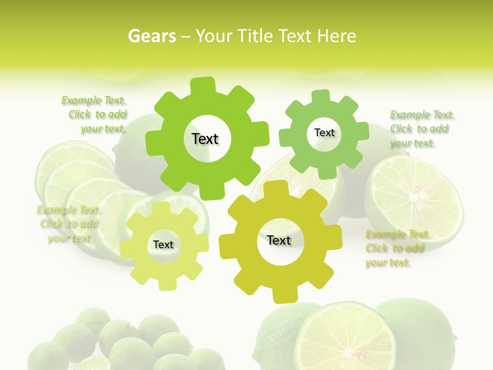 Food Fresh Cut PowerPoint Template