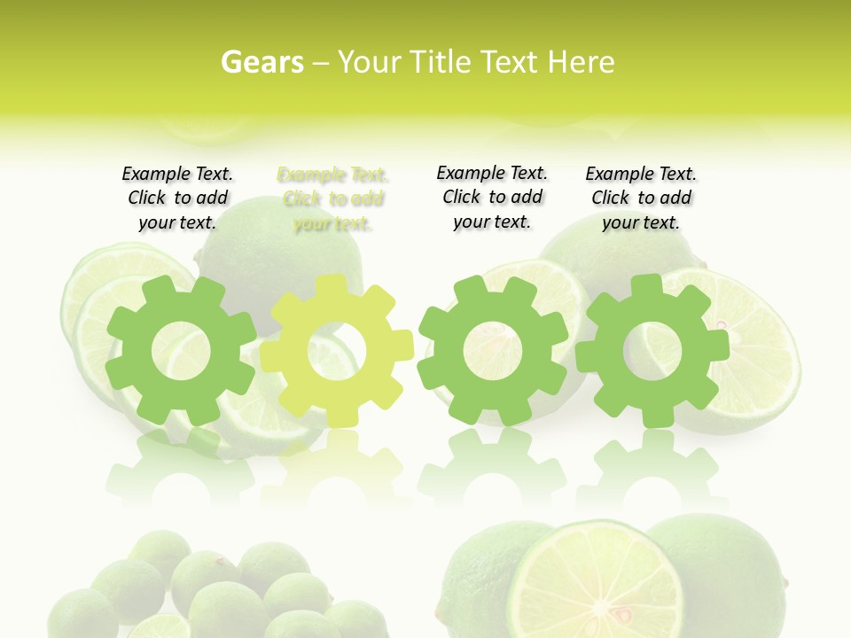 Food Fresh Cut PowerPoint Template