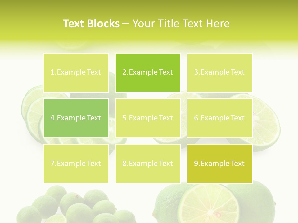 Food Fresh Cut PowerPoint Template