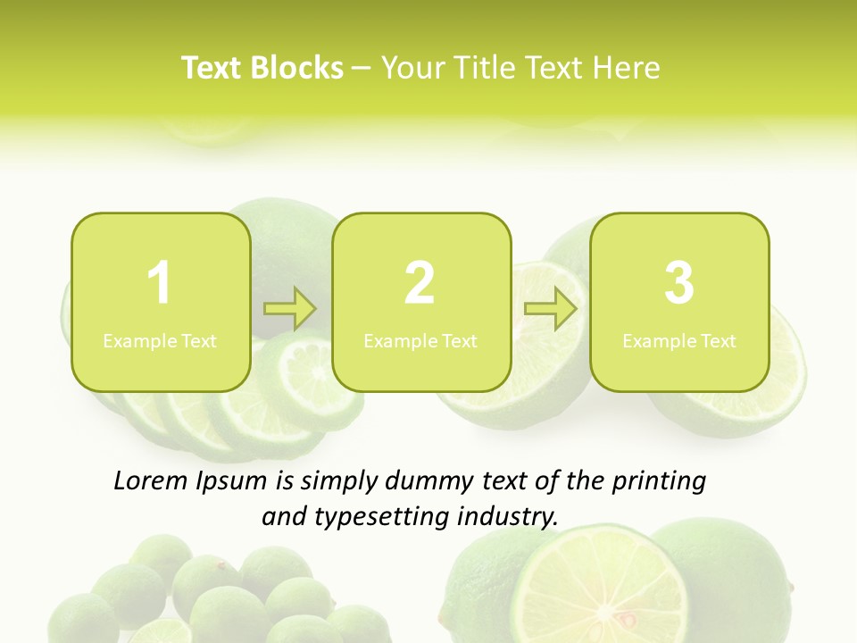 Food Fresh Cut PowerPoint Template