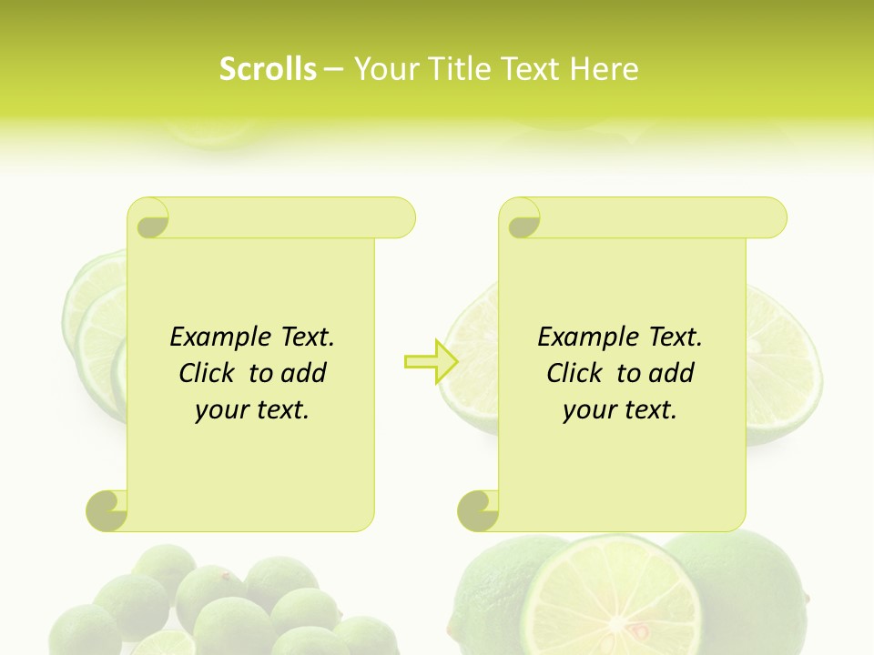 Food Fresh Cut PowerPoint Template