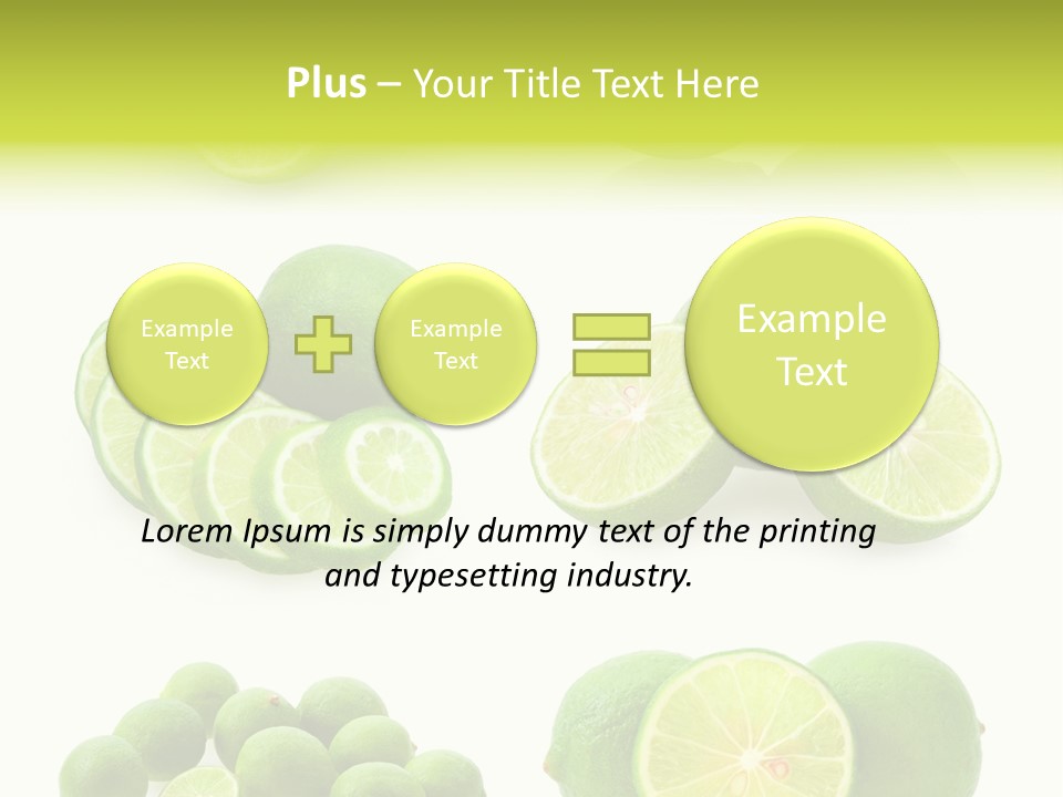 Food Fresh Cut PowerPoint Template