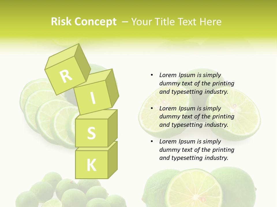 Food Fresh Cut PowerPoint Template