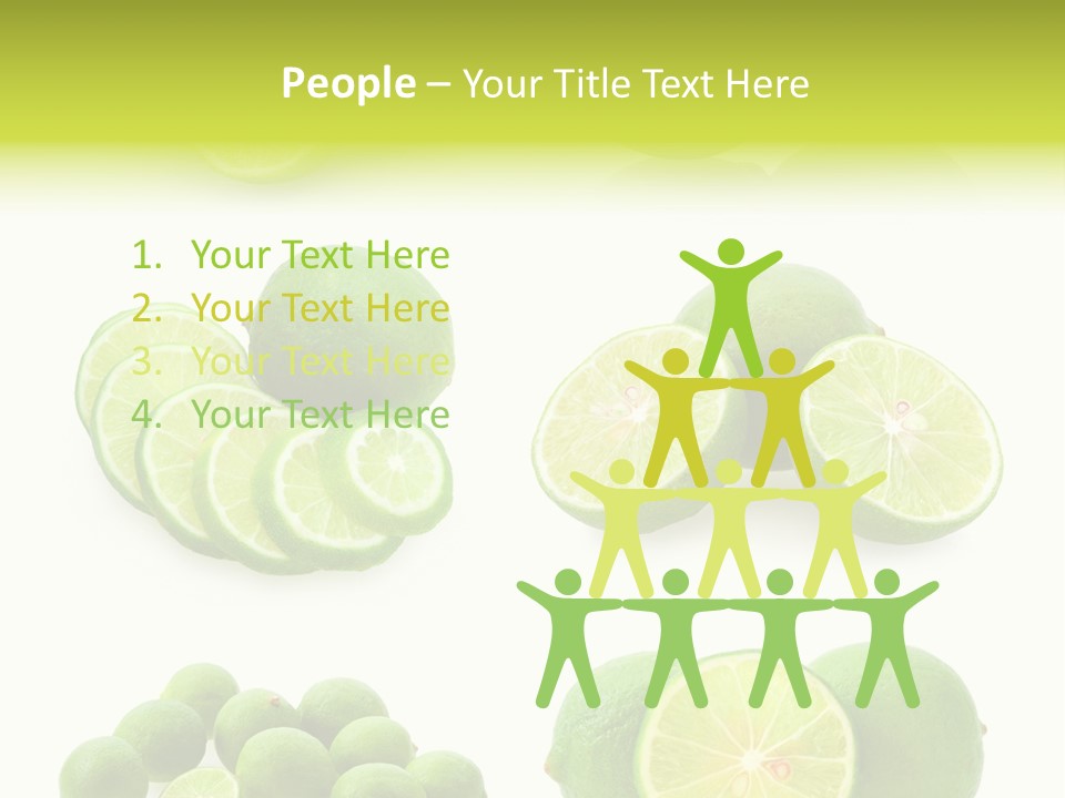 Food Fresh Cut PowerPoint Template