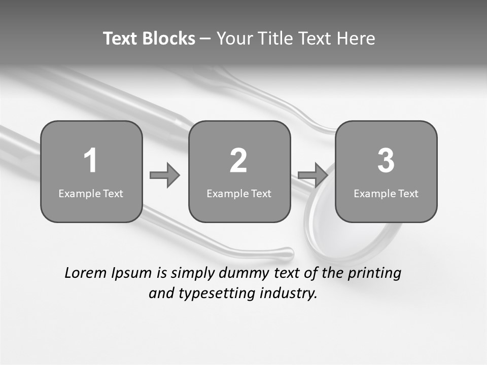 Dentist Accessory Pain PowerPoint Template