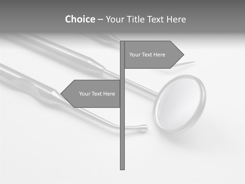 Dentist Accessory Pain PowerPoint Template