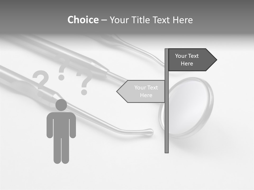 Dentist Accessory Pain PowerPoint Template