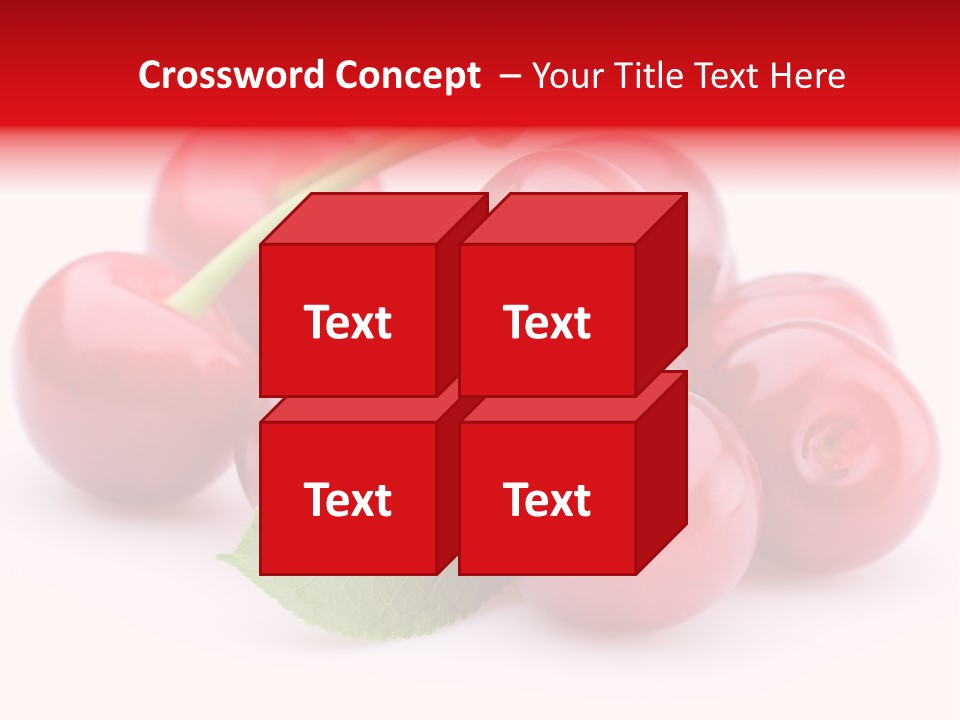 Red Raw Nature PowerPoint Template