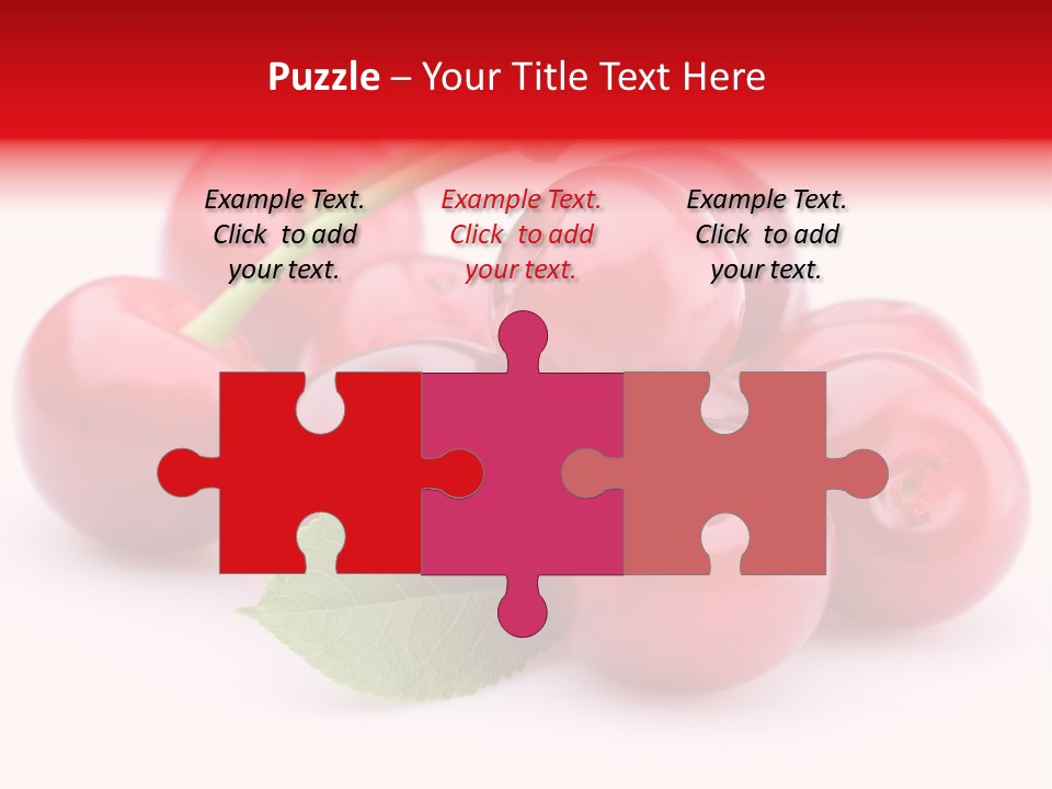 Red Raw Nature PowerPoint Template