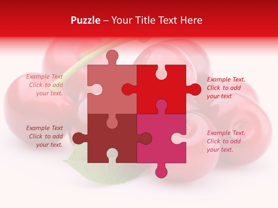 Red Raw Nature PowerPoint Template
