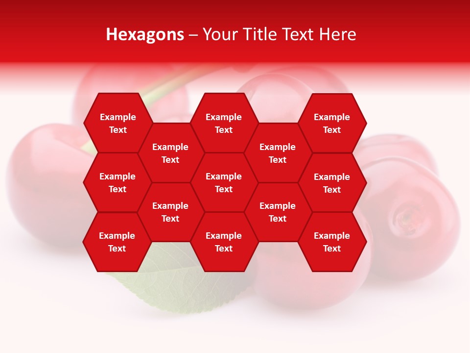 Red Raw Nature PowerPoint Template