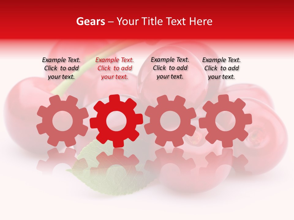 Red Raw Nature PowerPoint Template