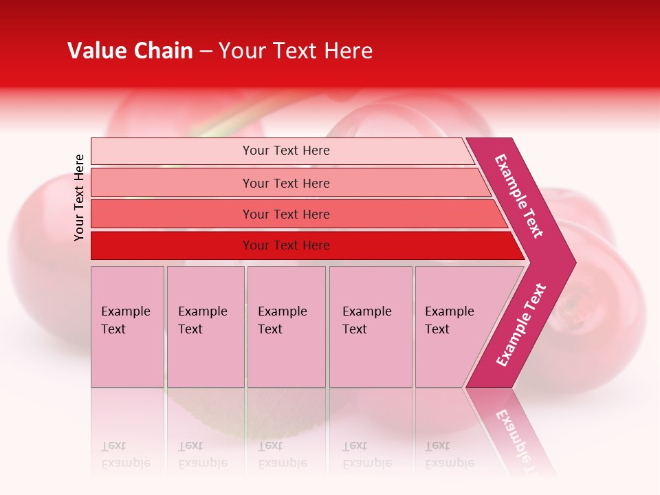 Red Raw Nature PowerPoint Template