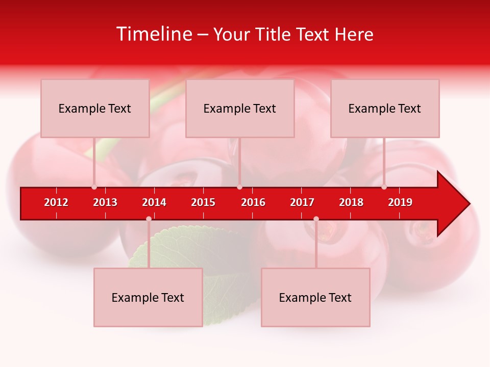 Red Raw Nature PowerPoint Template