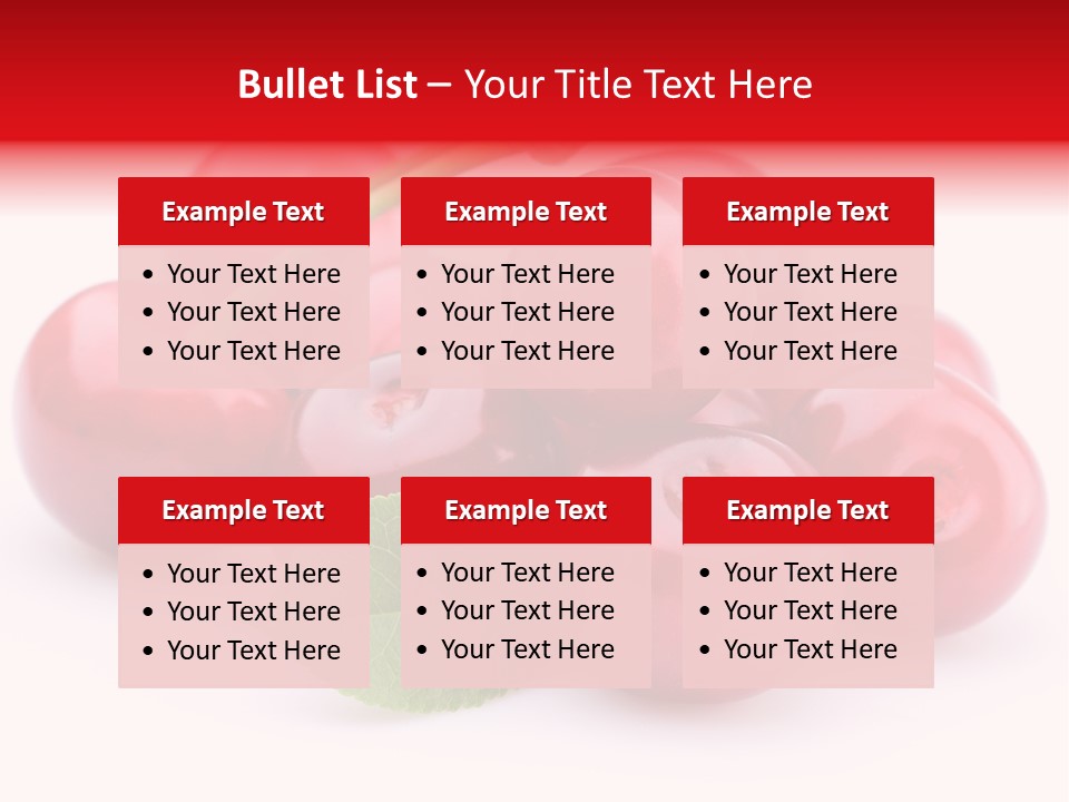 Red Raw Nature PowerPoint Template