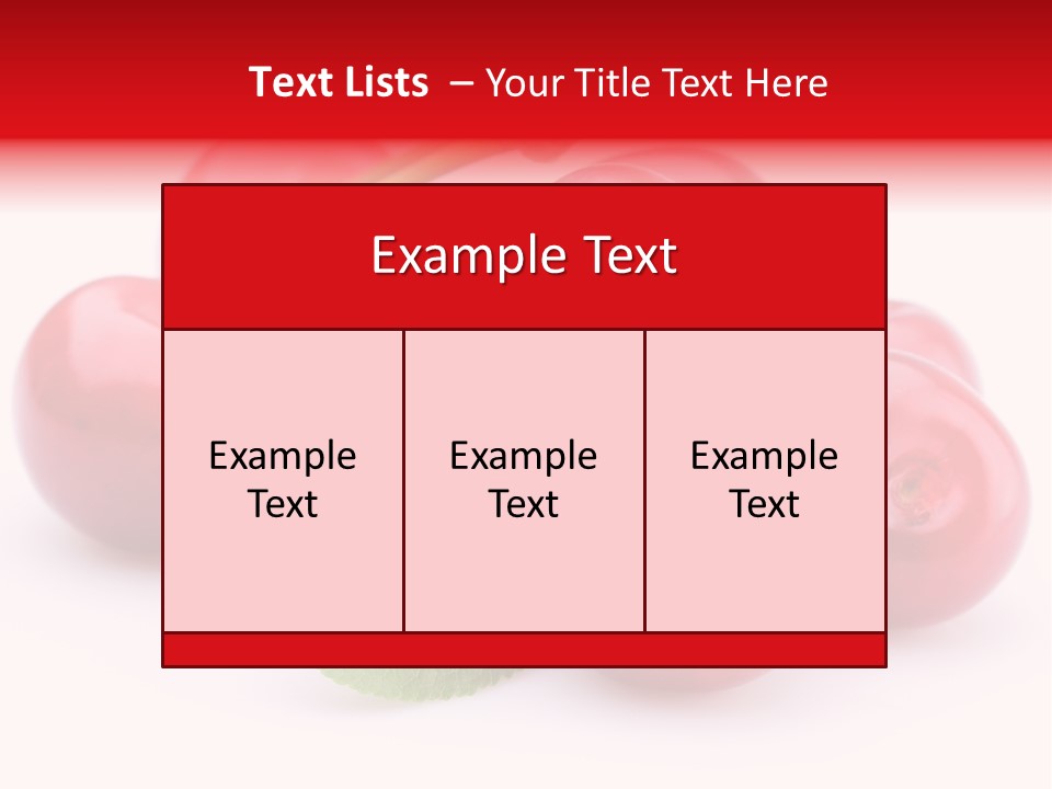 Red Raw Nature PowerPoint Template