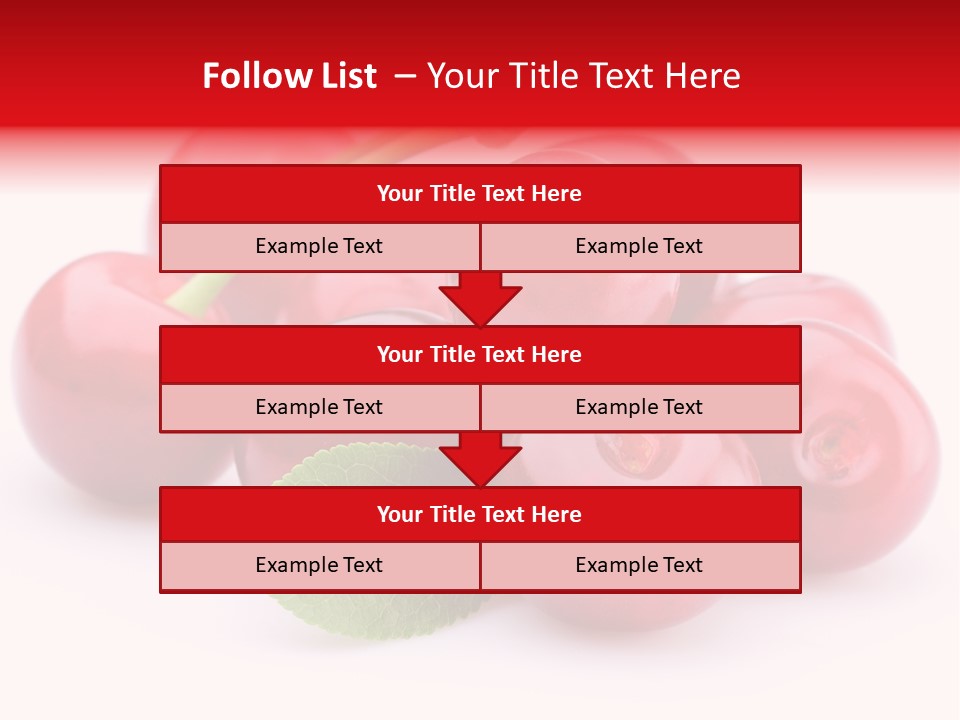 Red Raw Nature PowerPoint Template