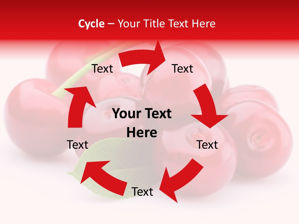 Red Raw Nature PowerPoint Template