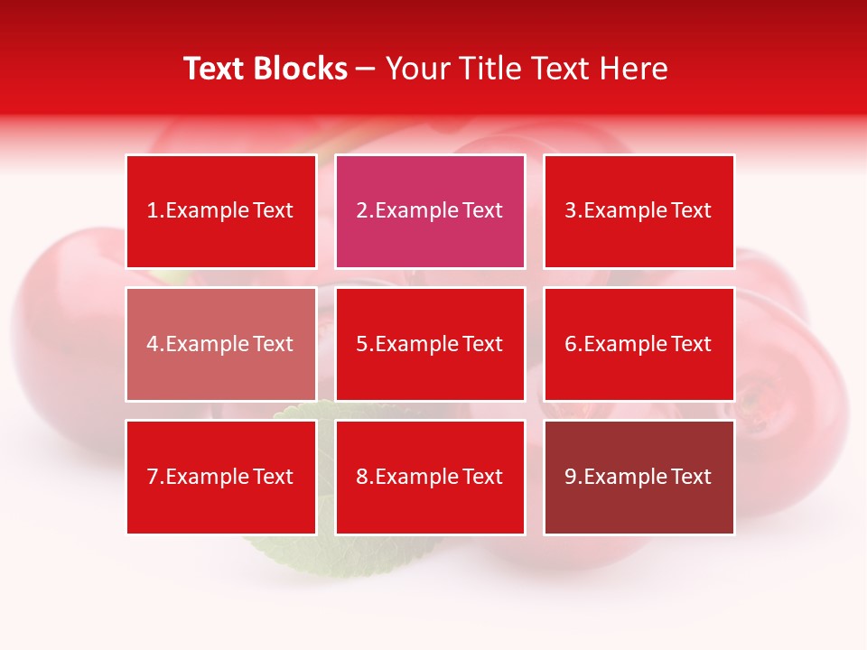 Red Raw Nature PowerPoint Template