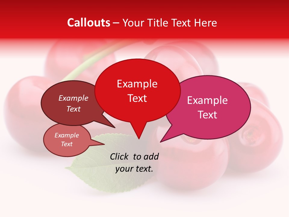 Red Raw Nature PowerPoint Template