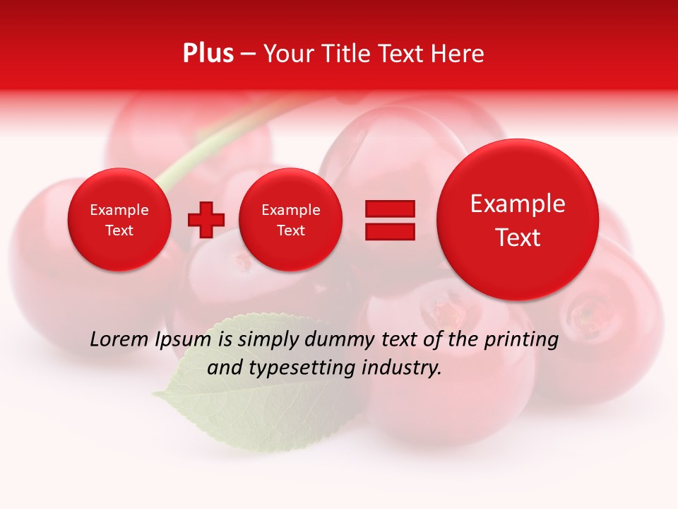 Red Raw Nature PowerPoint Template