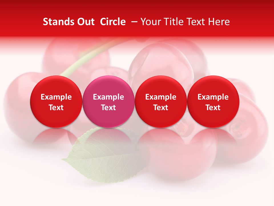 Red Raw Nature PowerPoint Template