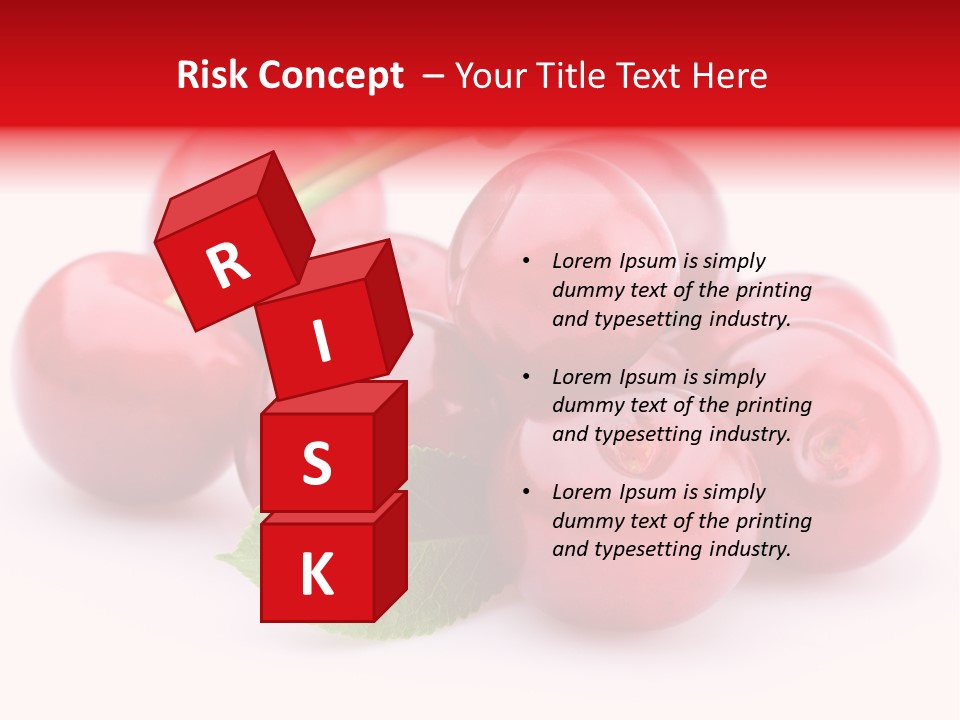 Red Raw Nature PowerPoint Template