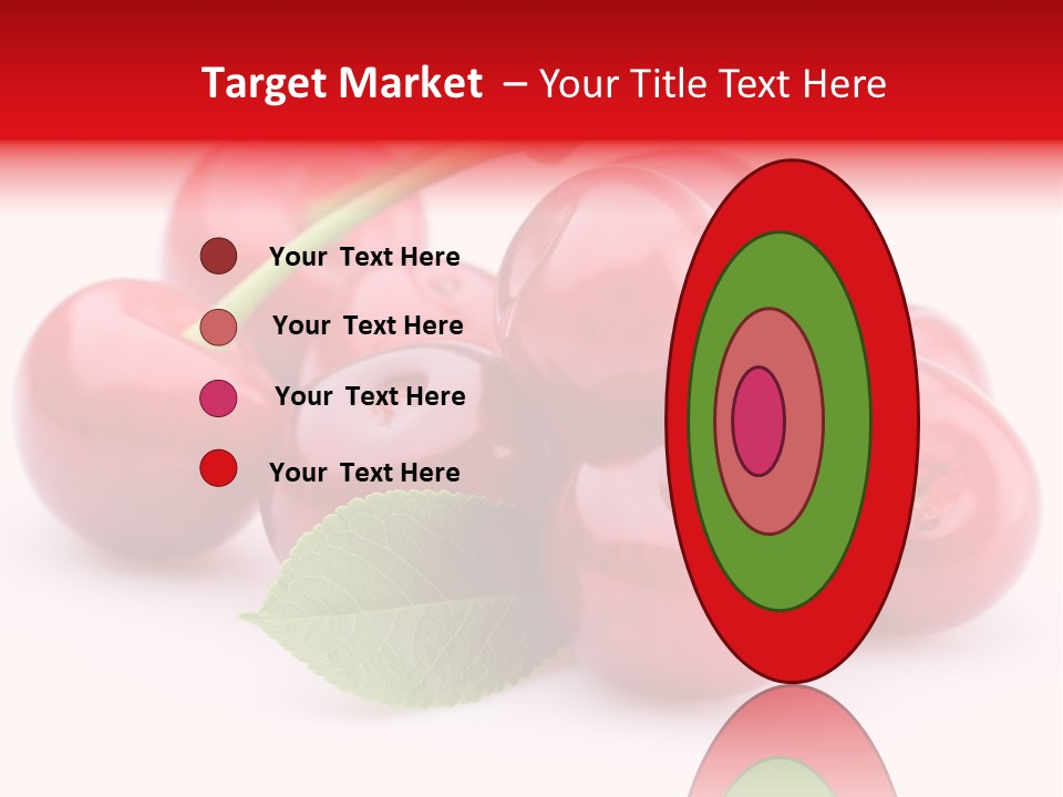 Red Raw Nature PowerPoint Template