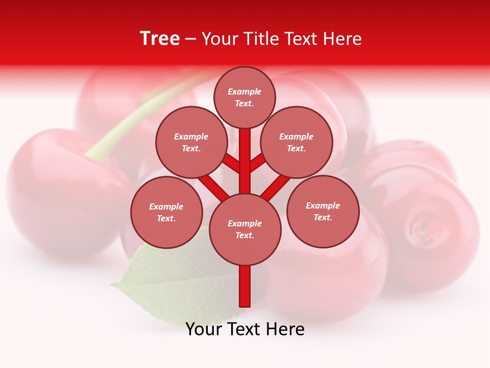 Red Raw Nature PowerPoint Template