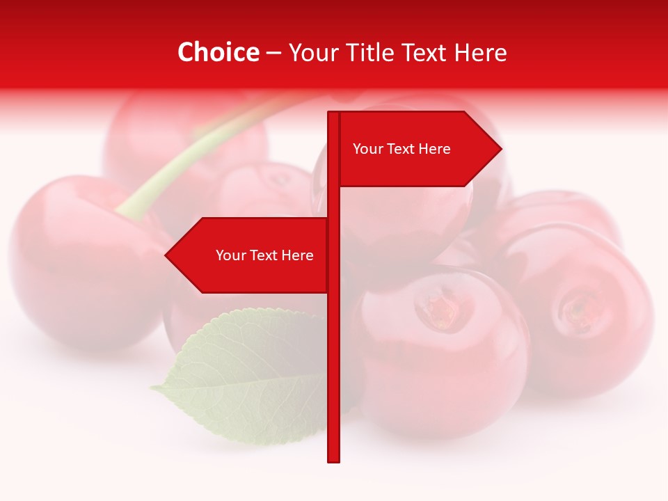 Red Raw Nature PowerPoint Template