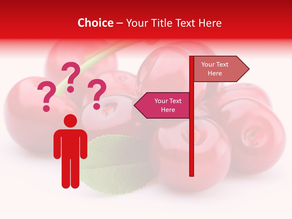 Red Raw Nature PowerPoint Template