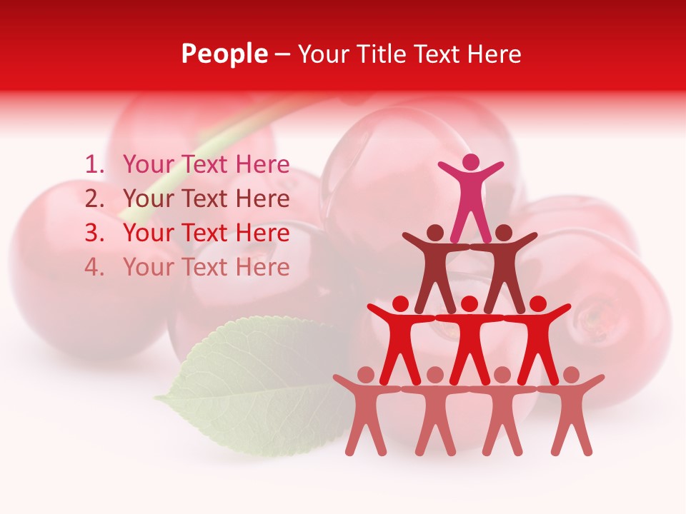 Red Raw Nature PowerPoint Template