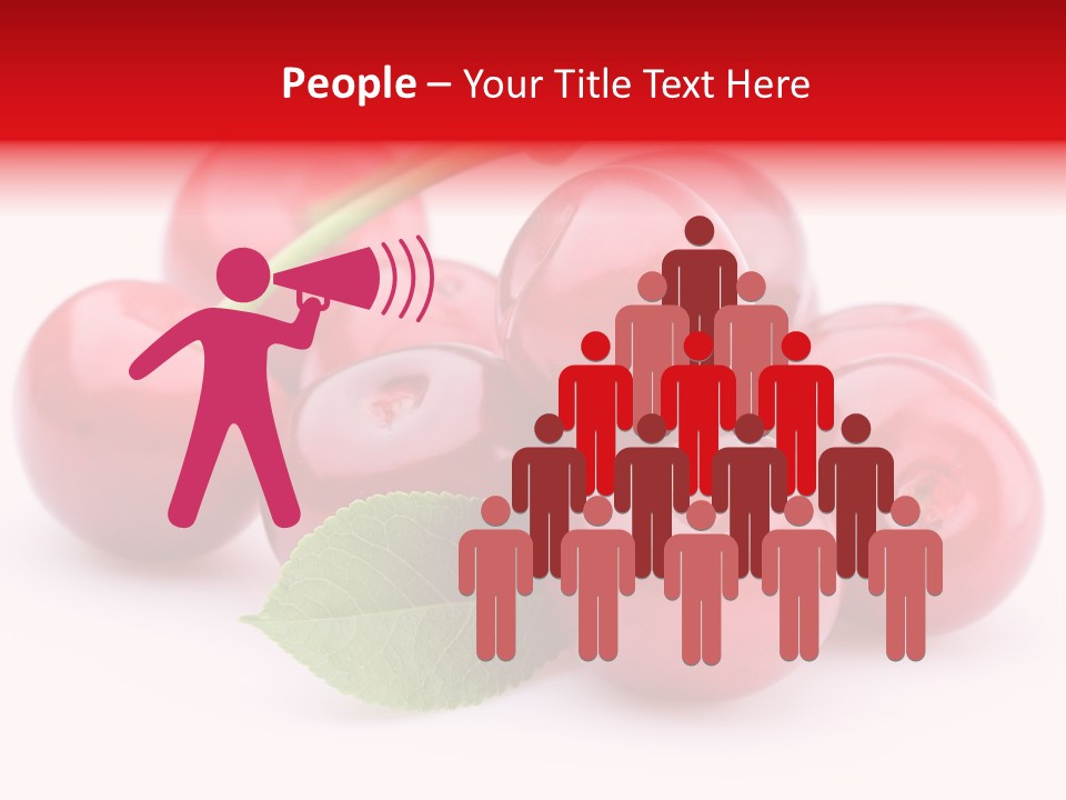 Red Raw Nature PowerPoint Template