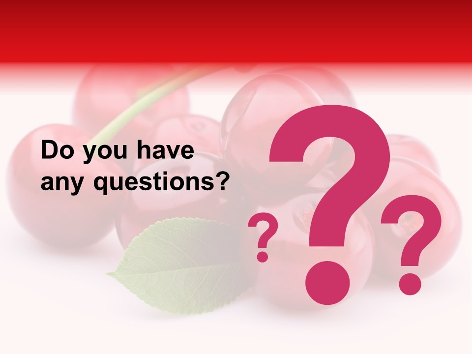 Red Raw Nature PowerPoint Template