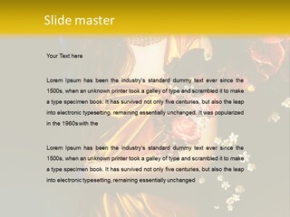 Table Meeting Character PowerPoint Template