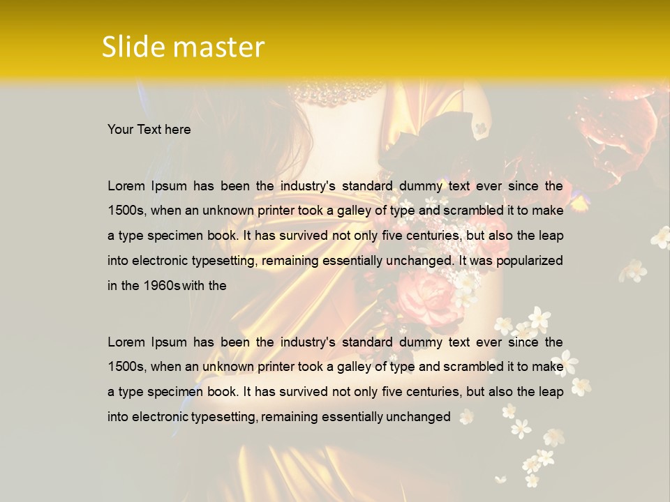 Table Meeting Character PowerPoint Template